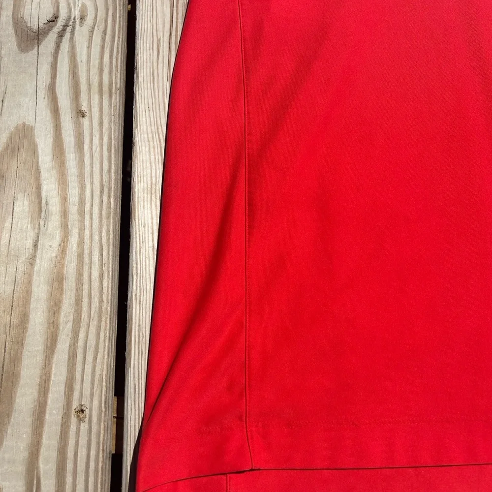 Nike Golf Polo Shirt Adult Men's Extra Large Red‎ Embroidered Short Sleeve